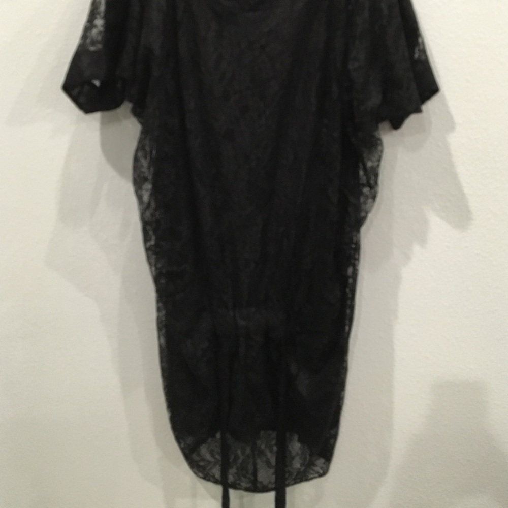 Lace mason dress with 100% silk lining - Picture 13 of 13